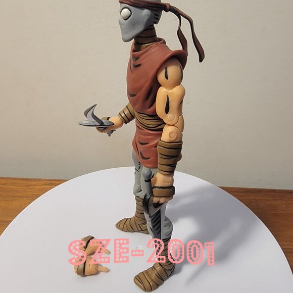 NECA Nycc 2016 TMNT Mirage The Foot Elited Red Headband Used Figure - Picture 4 of 5